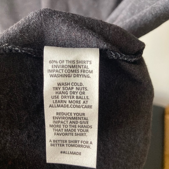 Unisex organic, recycled cotton T-shirt with wildflower seeds - Picture 8 of 8